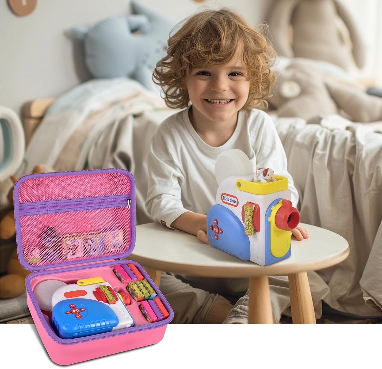 Case Compatible with Little Tikes for Story Dream Machine Books Starter Set