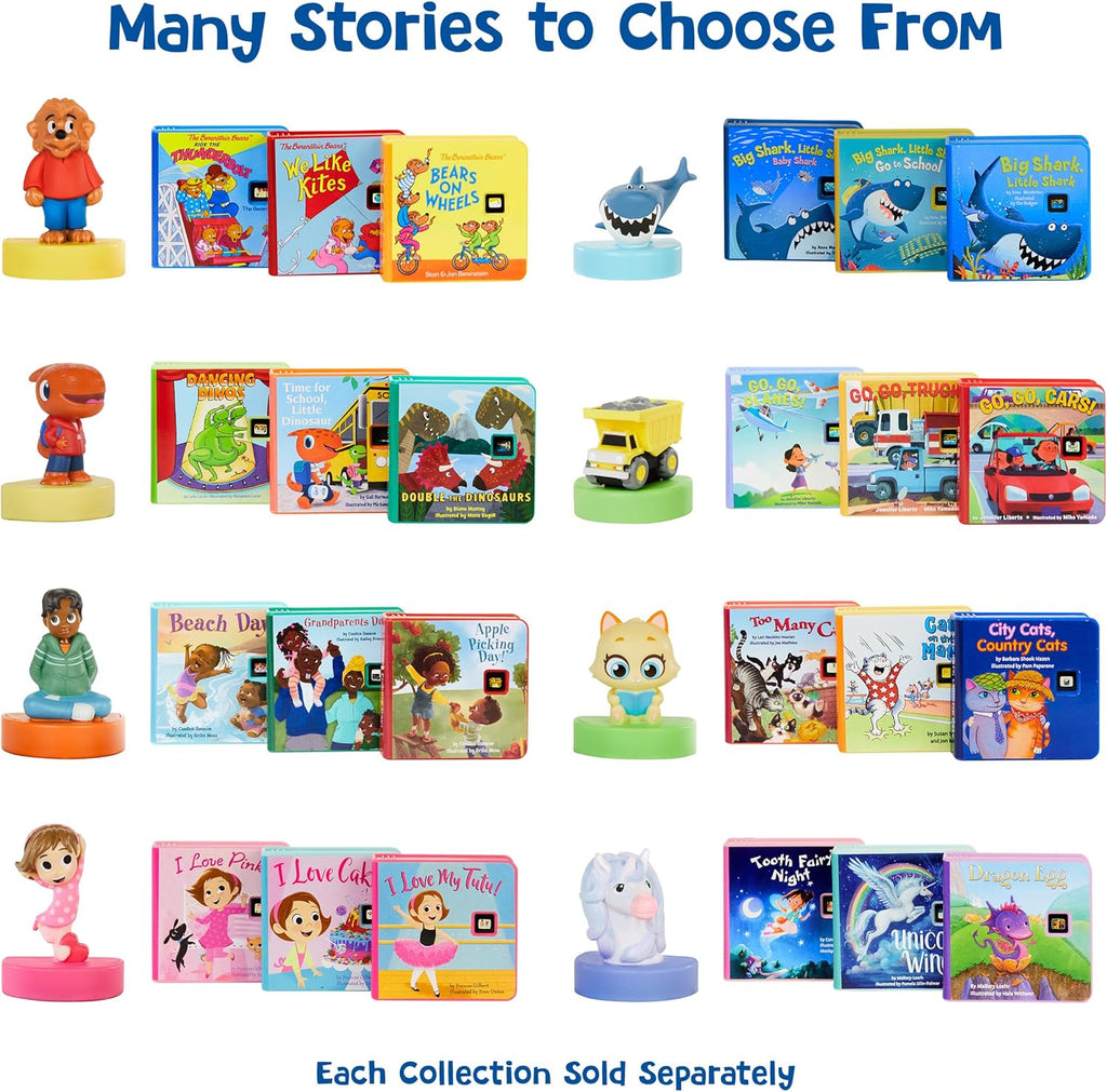 Story Dream Machine Sesame Street Elmo & Friends Story Collection, Storytime, Books, Audio Play Character, Toy Gift for Toddlers and Kids Girls Boys Ages 3+ Years